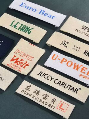 Poly-Cotton Printed Label Poly-Cotton Printed Labels