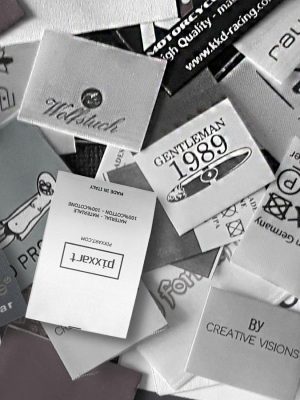 Reflecting Printed Label Reflecting Satin Printed Labels